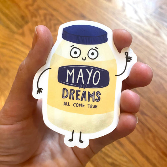 Mayonnaise Sticker