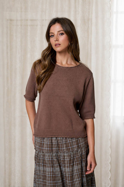 Prep School Perfect Knit Top
