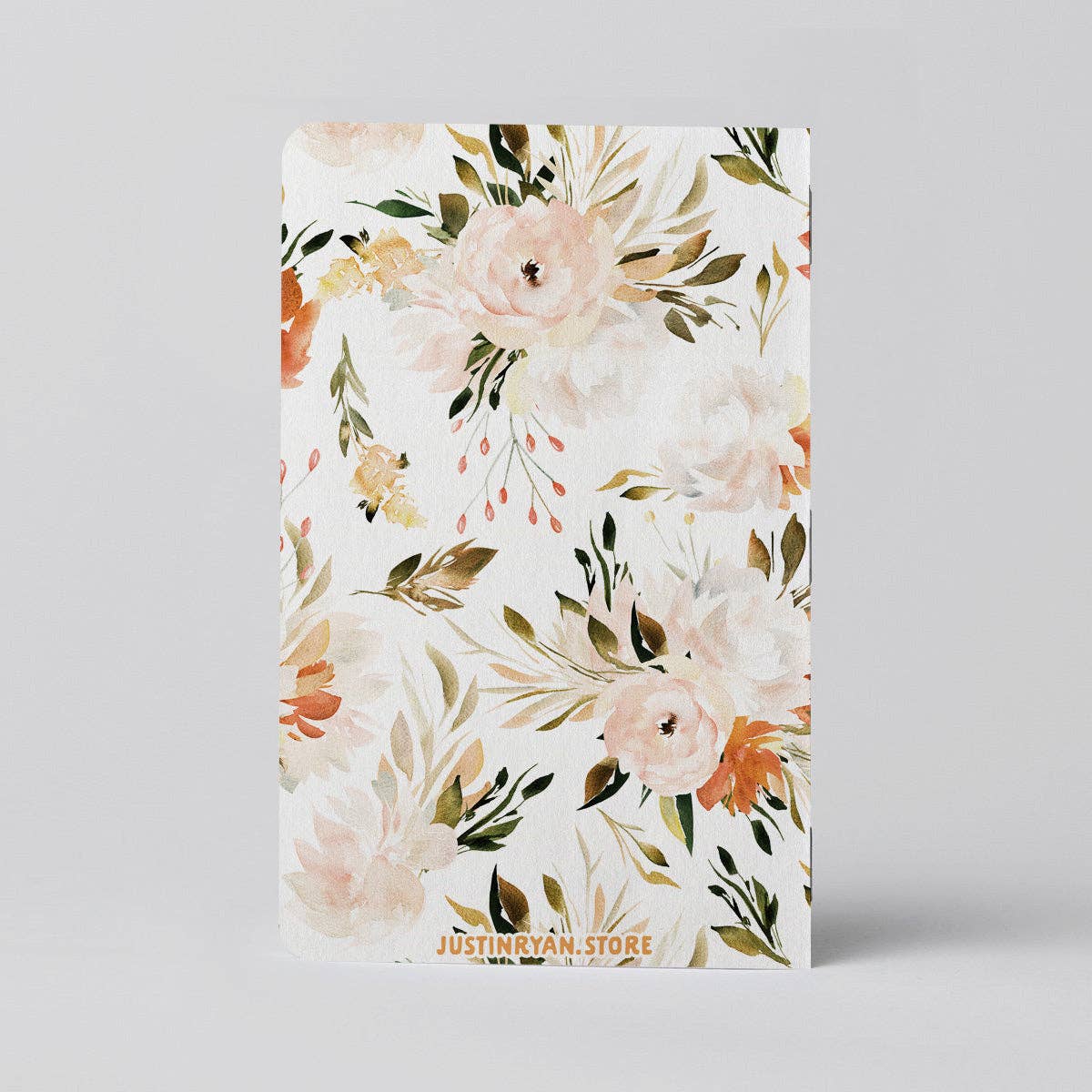 Vintage Flowers Pocket Notebook Lined