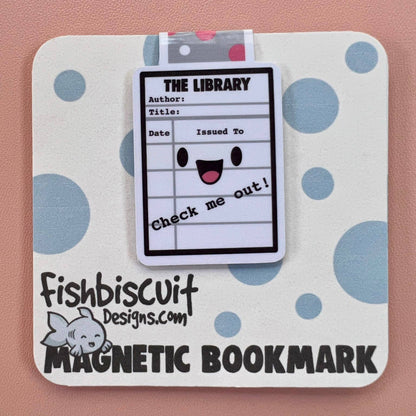 Read Books and Pet Cats Magnetic Bookmark