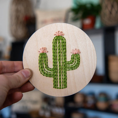Cactus Embroidery Kit