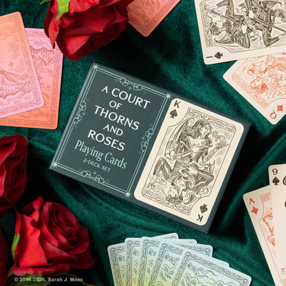 restock A Court of Thorns and Roses Official Playing Card Set