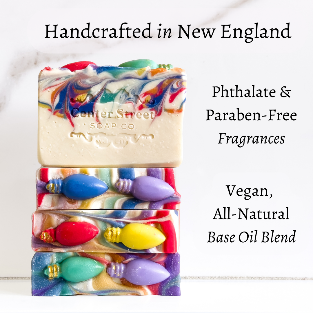 Deck The Halls Christmas Handmade Bar Soap