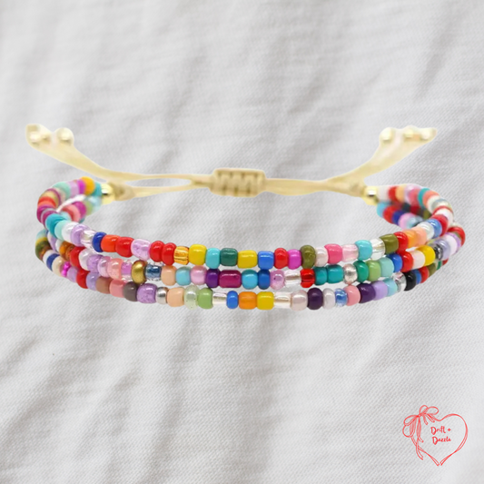 Drift + Dazzle: BFF Beaded Bracelet