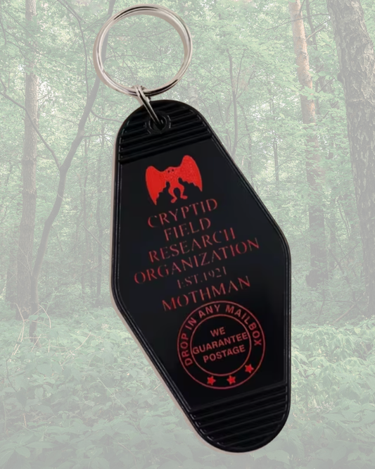 Cryptid Research Keychain