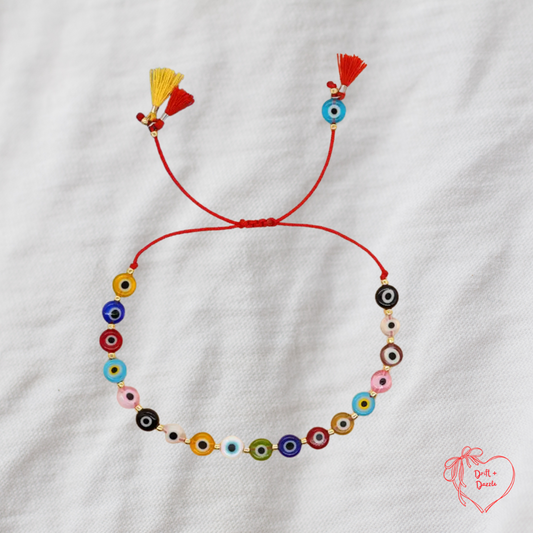 Drift + Dazzle: Evil Eye Bracelet