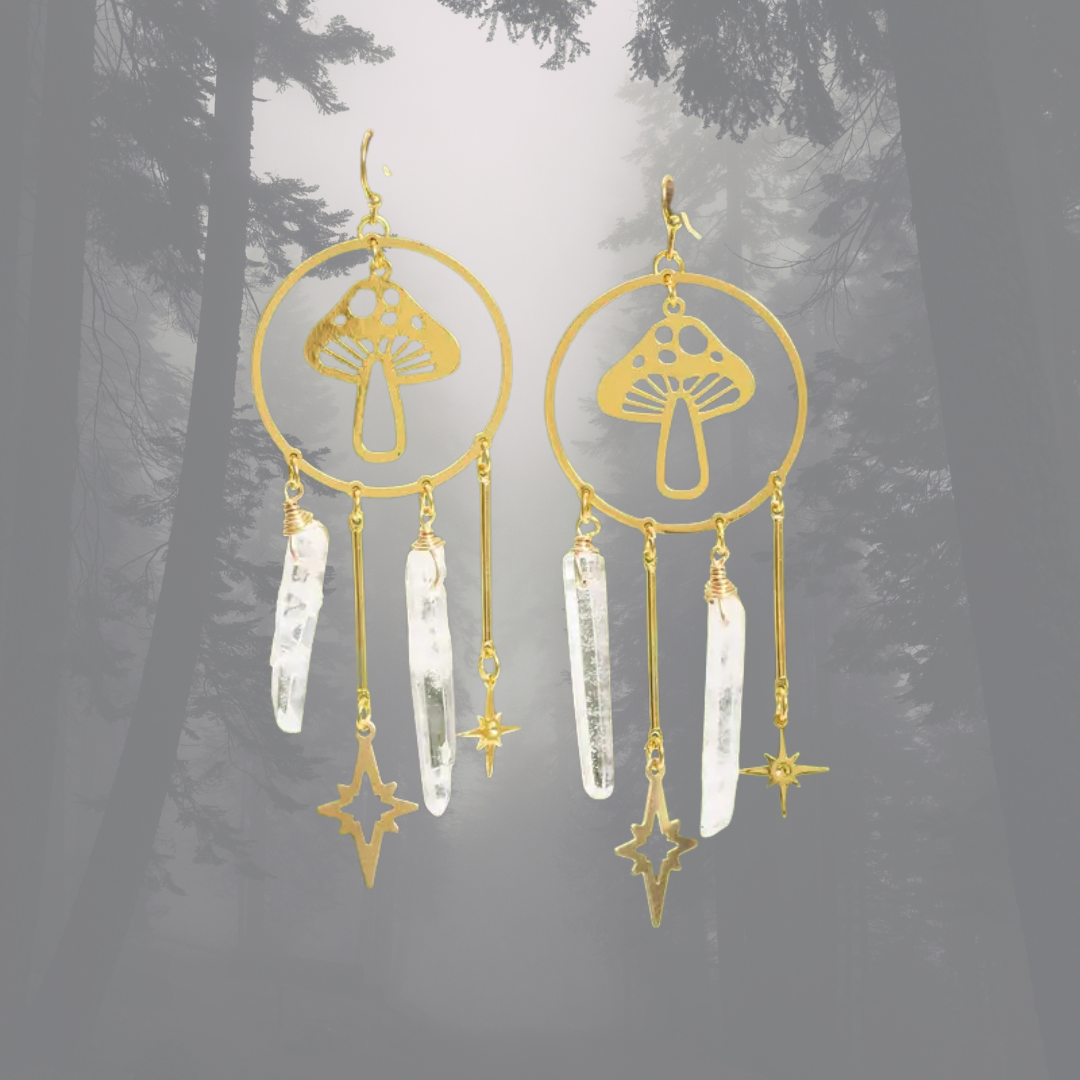 Meadow Collection: Crystals and Mushrooms
