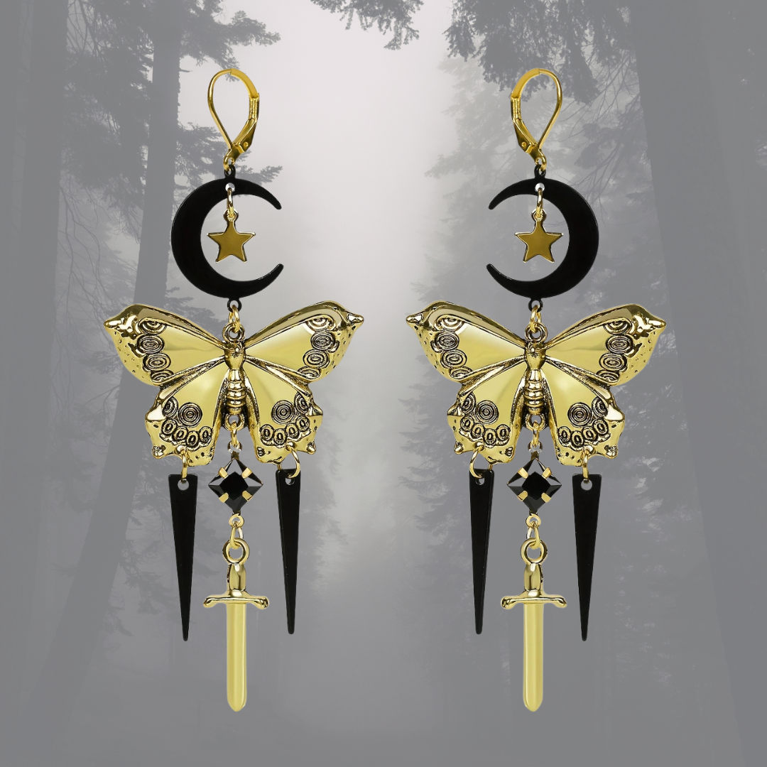 Meadow Collection: Dark Night Butterflies