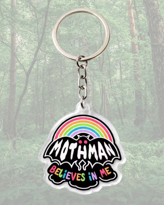 Mothman Keychain