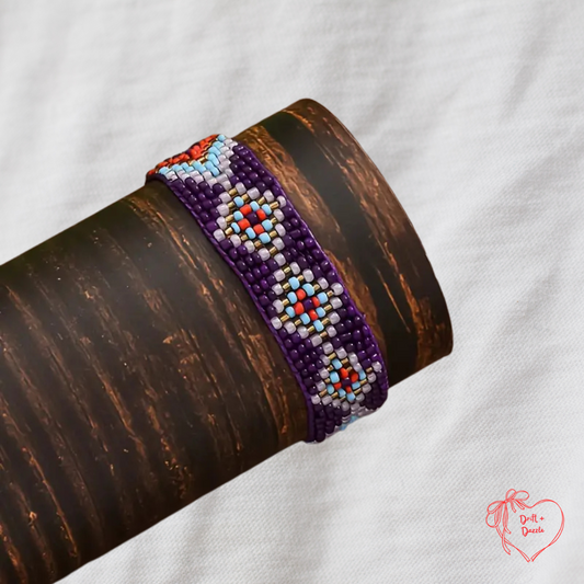 Drift + Dazzle: Purple Woven