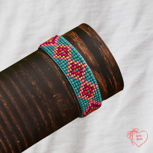 Drift + Dazzle: Raspberry Woven