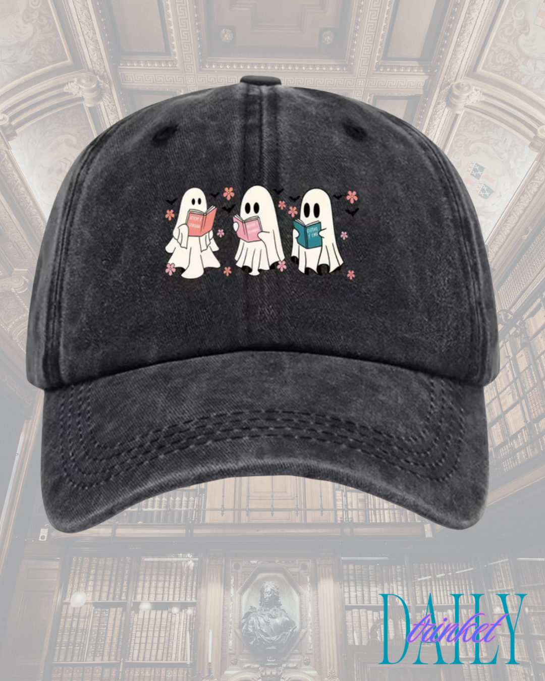 Haunted Reading Cap