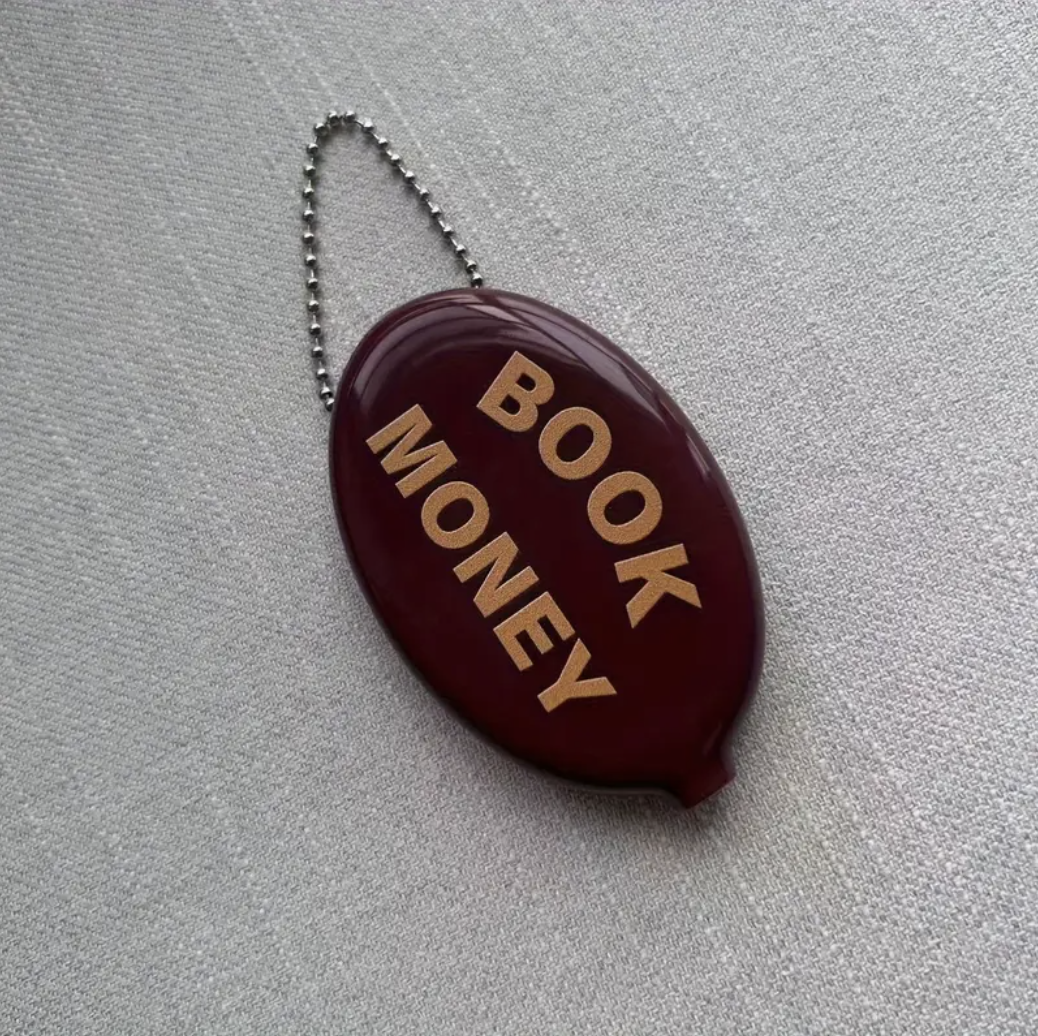 Book Money Coin Pouch