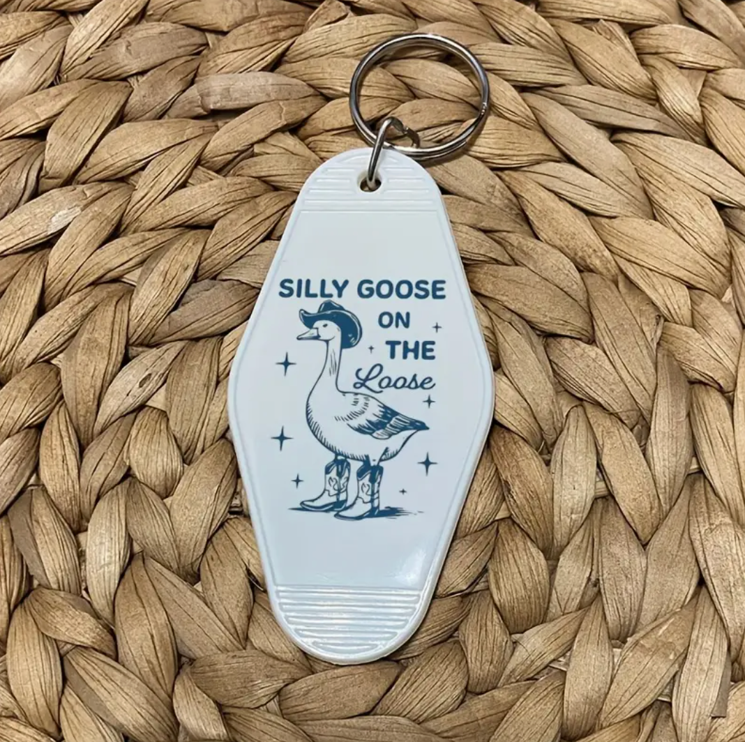 Silly Goose Keychain