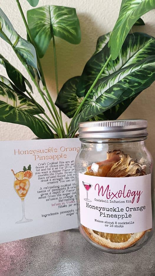 Craft Cocktail Infusion Kits: Honeysuckle Orange Pineapple