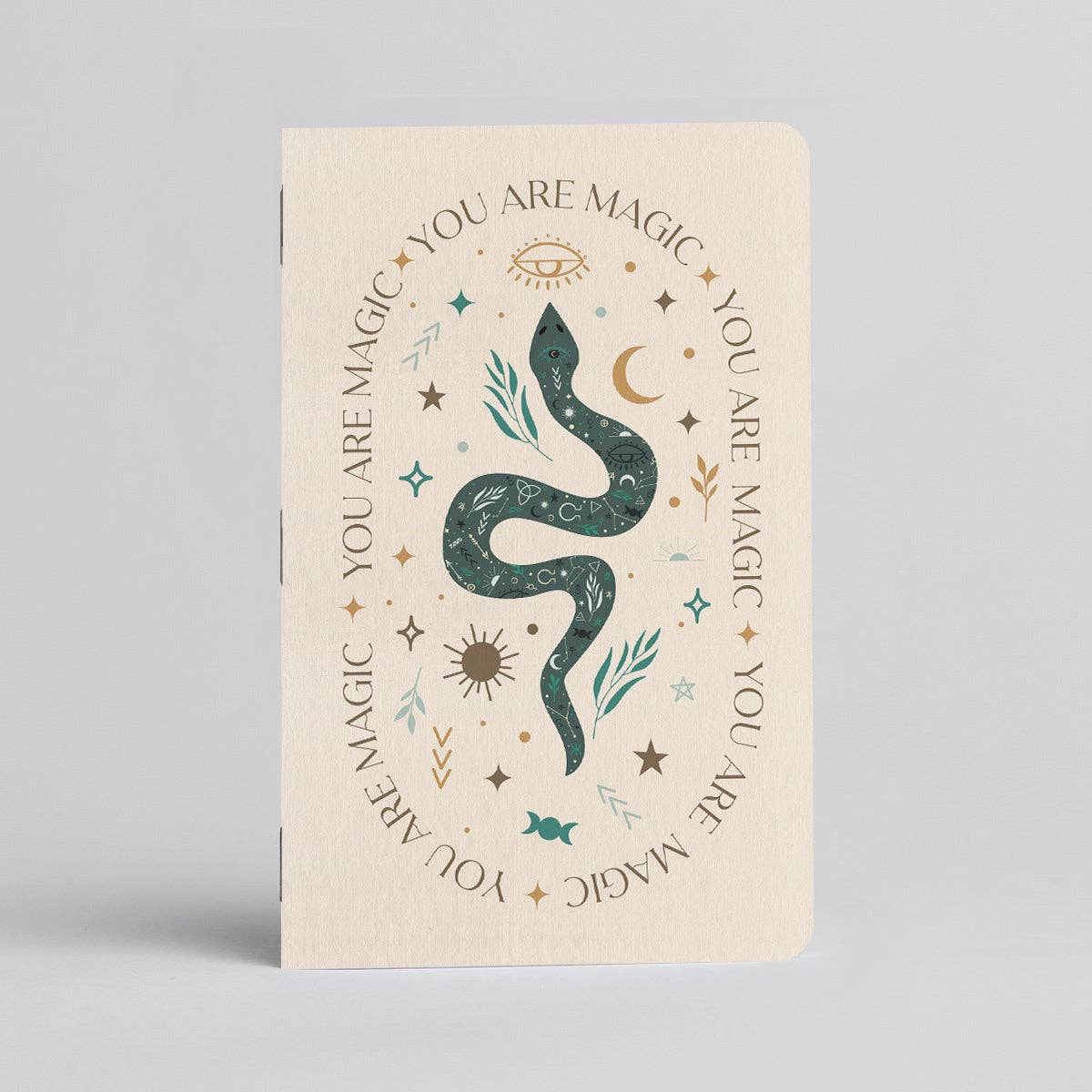 Serpent Magic Notebook 5x7 lined