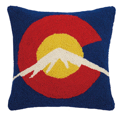 C FOR COLORADO HOOK PILLOW
