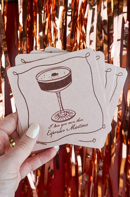 Espresso Martini Coaster Set of 4