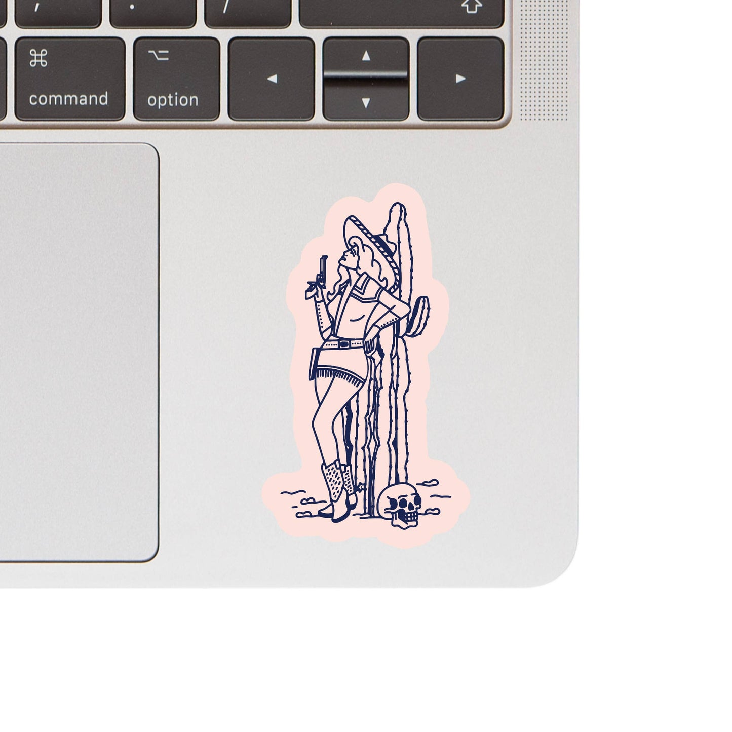 Cowgirl Blues Western Vinyl Sticker