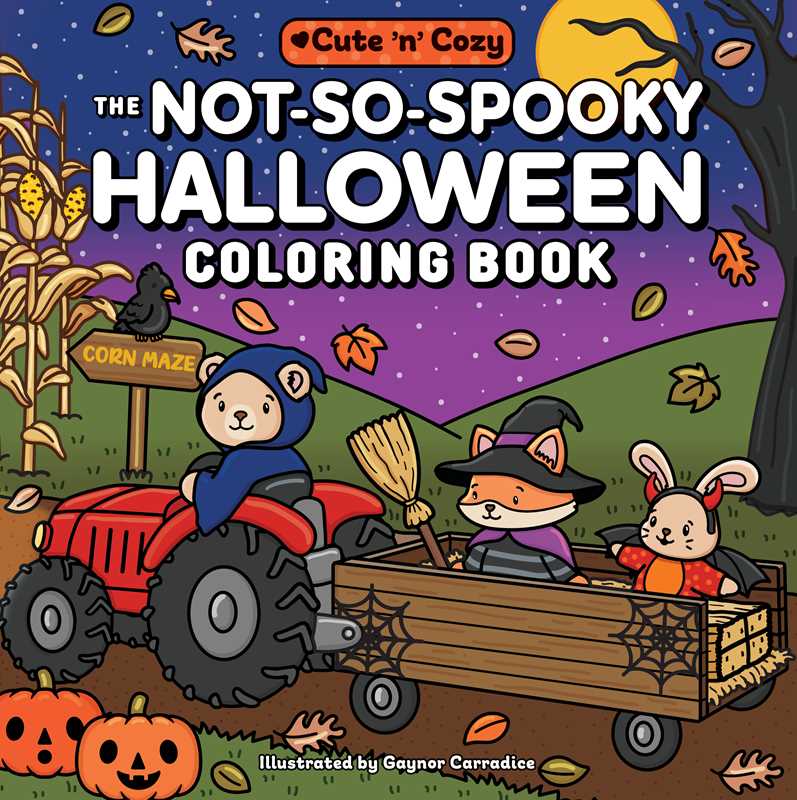 Not-So-Spooky Halloween Coloring Book