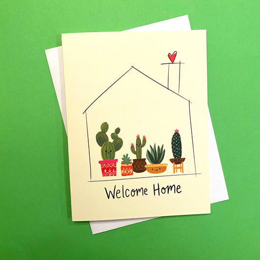 Welcome Home Housewarming Card