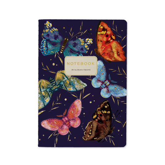 Butterflies on Blue