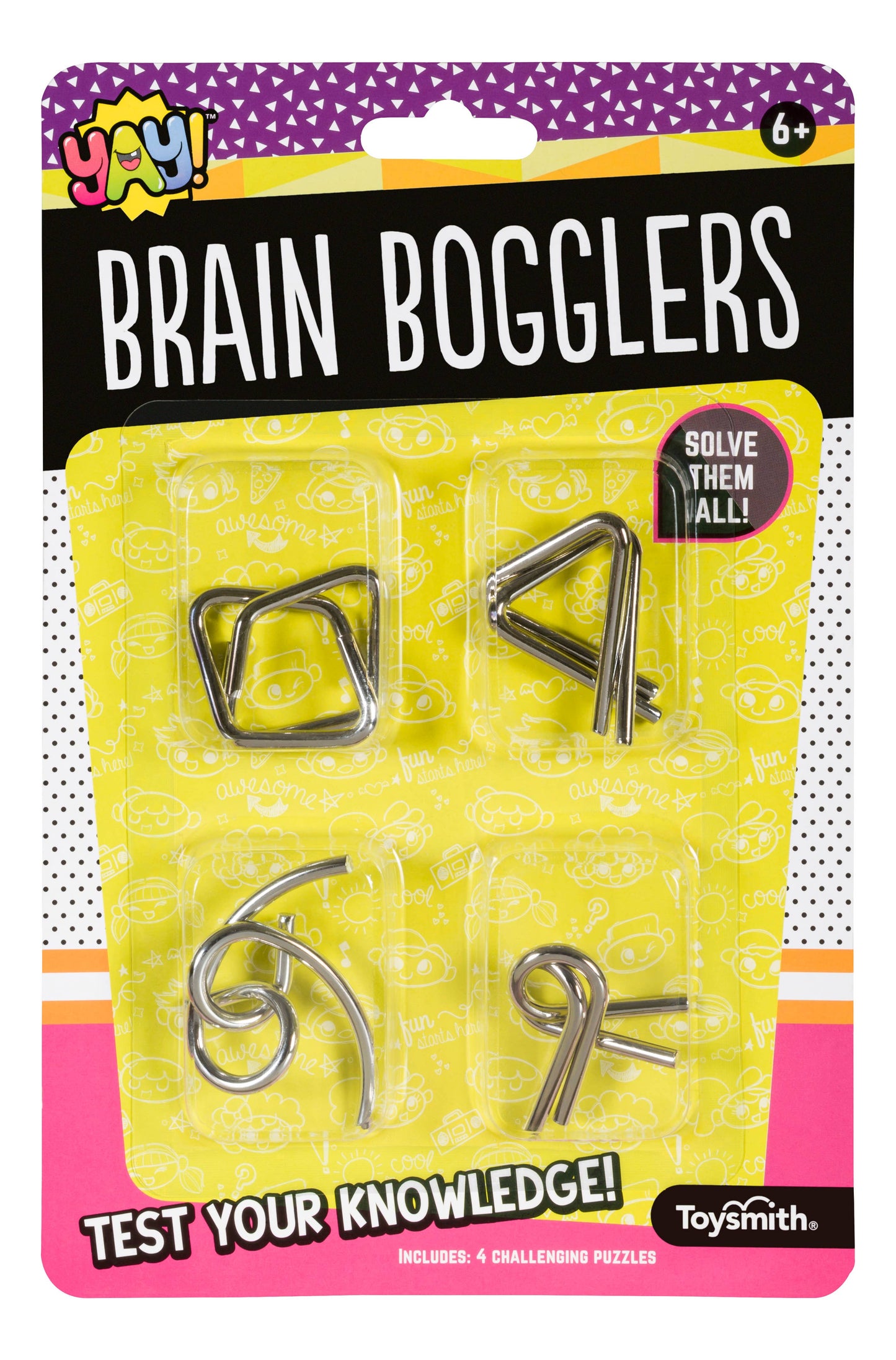 Yay! Brain Bogglers, Four Challenging Puzzles