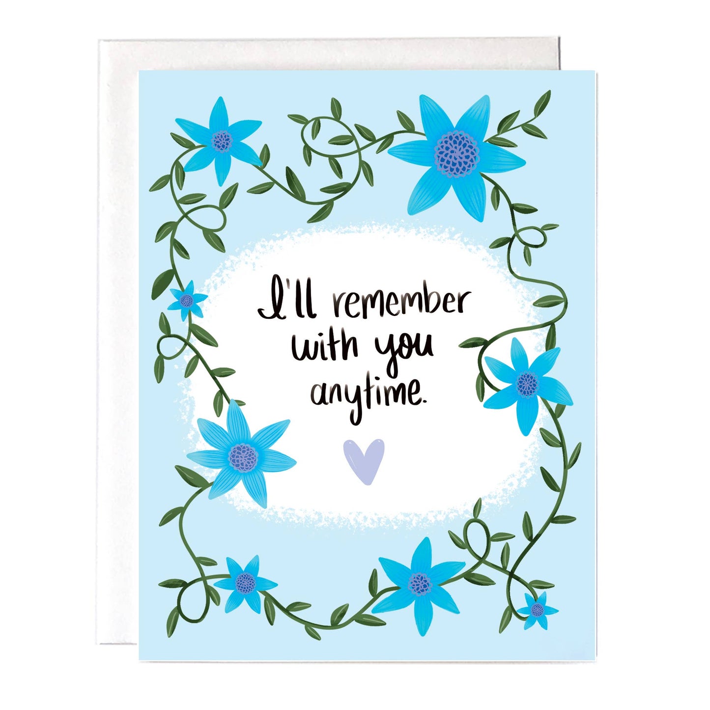 Remember With You Sympathy Card