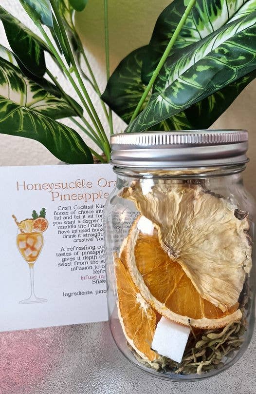 Craft Cocktail Infusion Kits: Honeysuckle Orange Pineapple