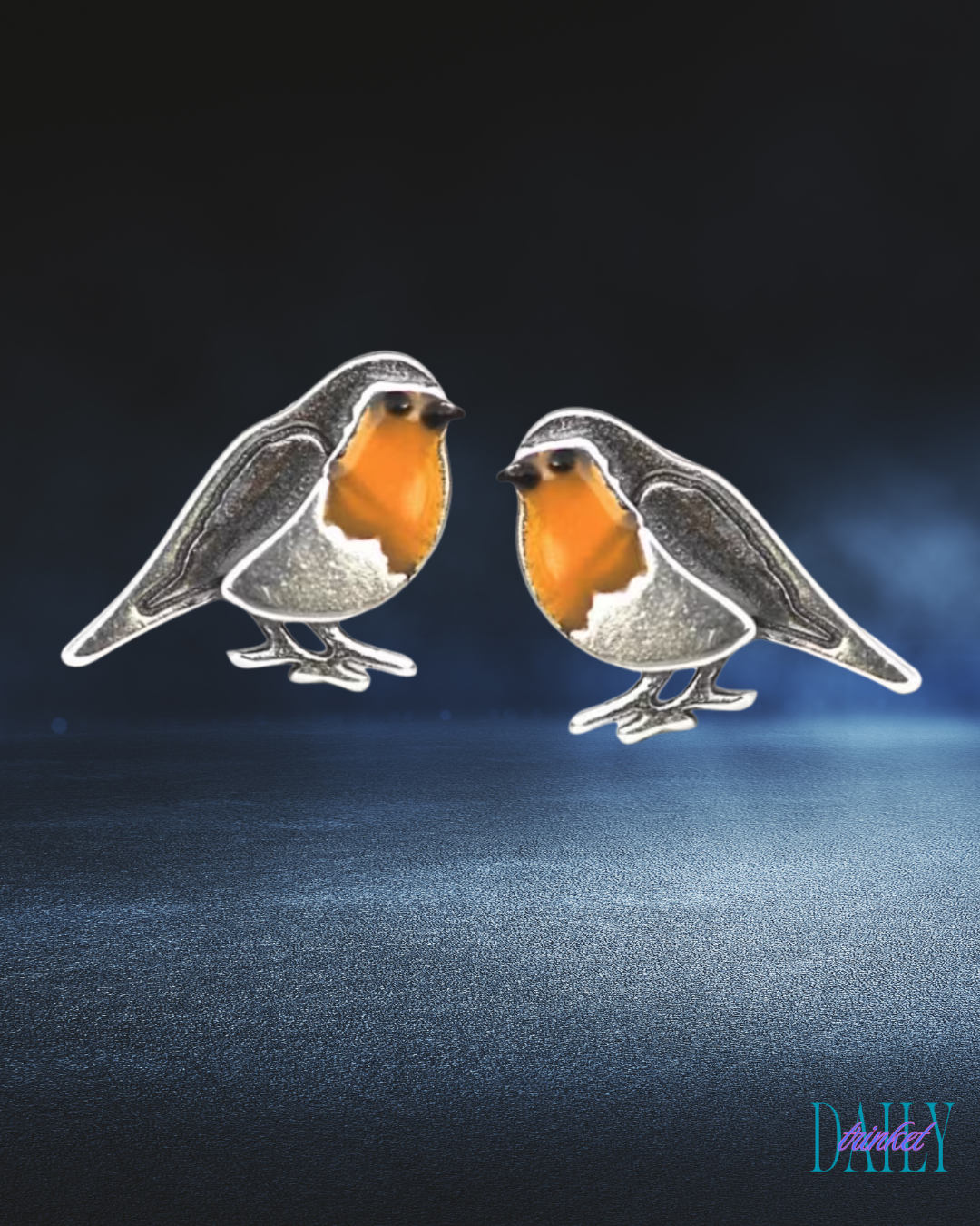 Bohemian Bird Stud Earrings
