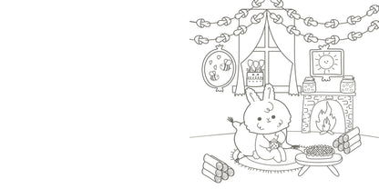 The Super-Cute Cozy Coloring Book