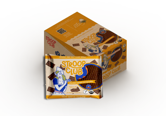 Chocolate Caramel  Stroopwafel 2-pack