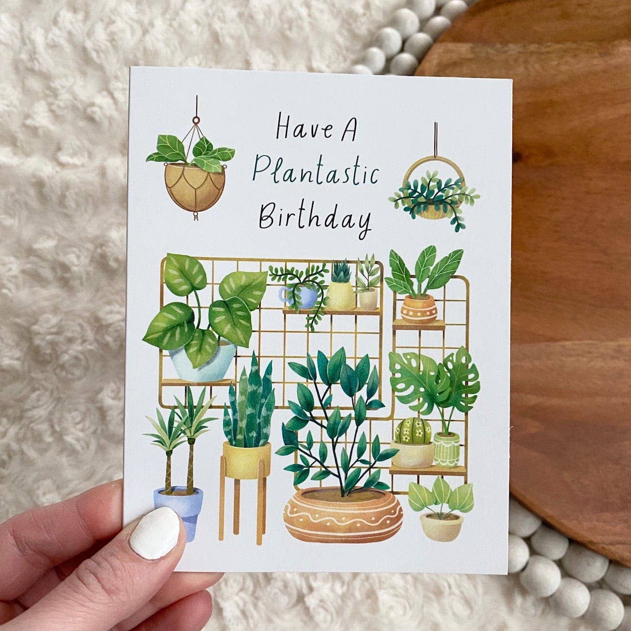 Have A Plantastic Birthday Greeting Card