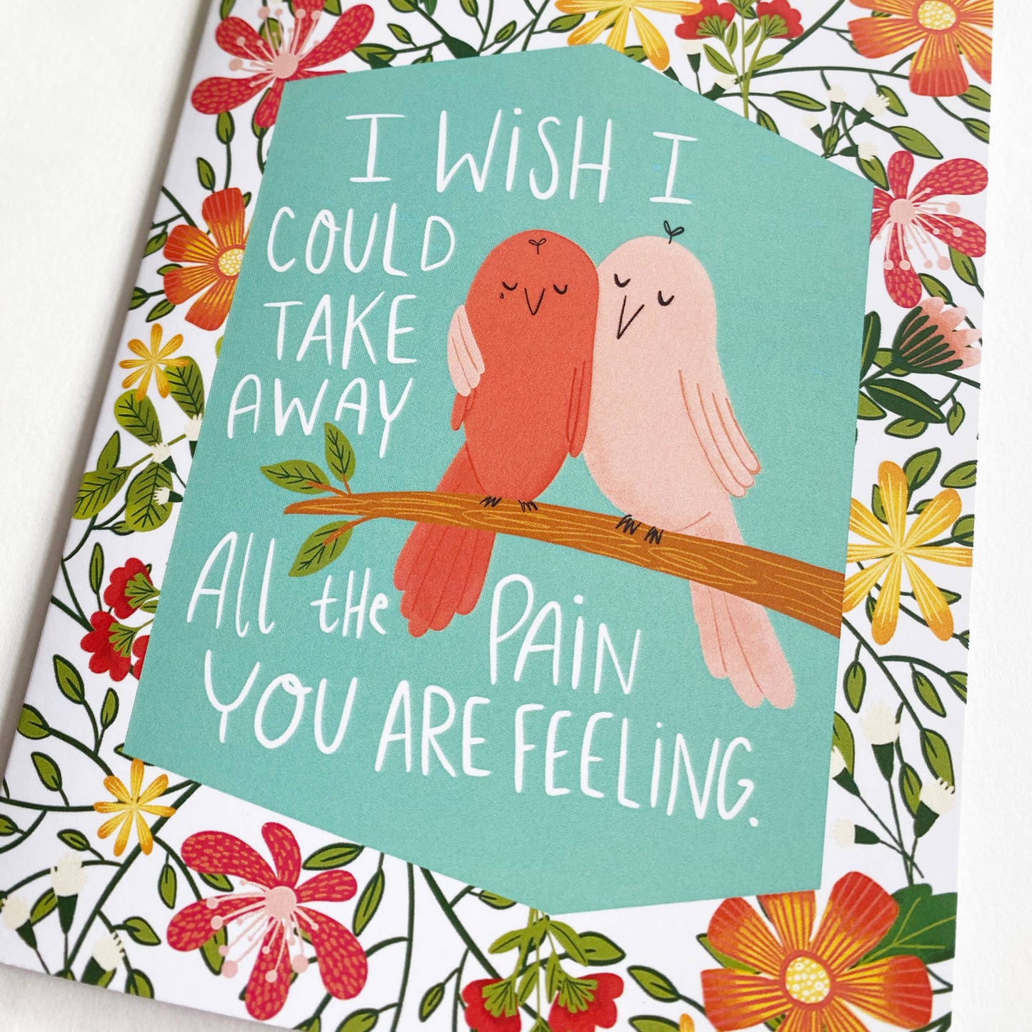 Comfort Birds Sympathy Card