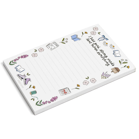 Good Strong Words Little Women 4x6 Notepad
