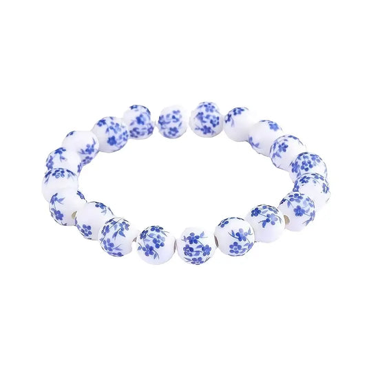 Blue Bead Bracelet