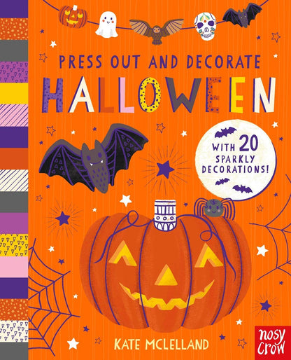 Press Out and Decorate: Halloween: Board Book