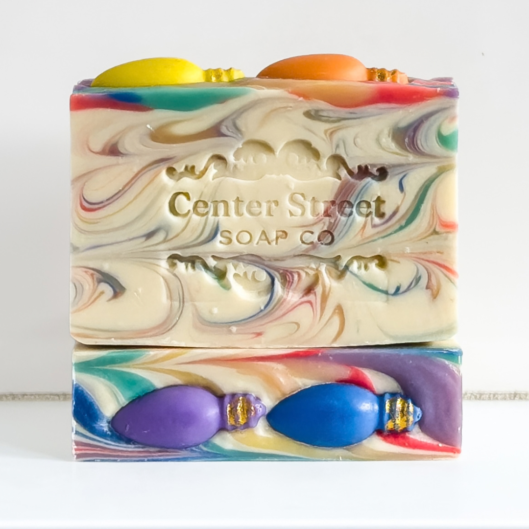 Deck The Halls Christmas Handmade Bar Soap