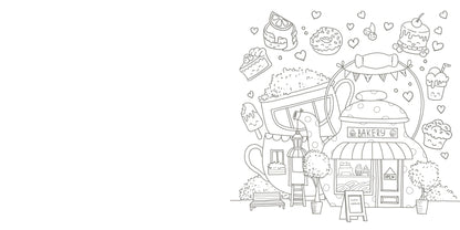The Super-Cute Cozy Coloring Book