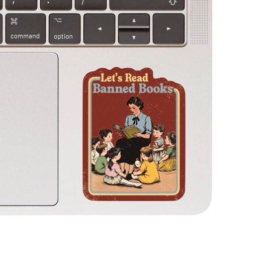 Read Banned Books Sticker