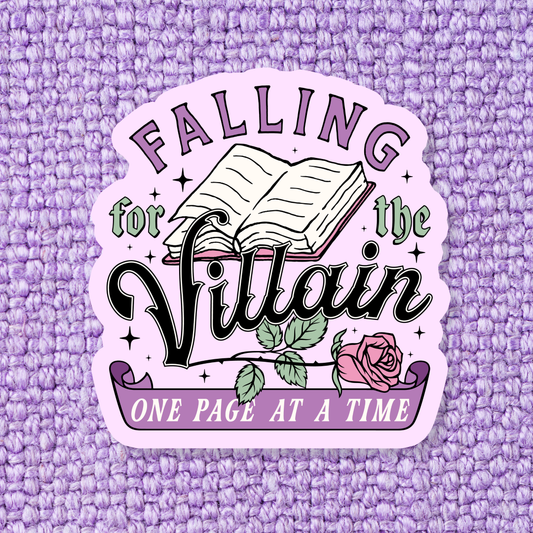 Falling for the Villain Sticker