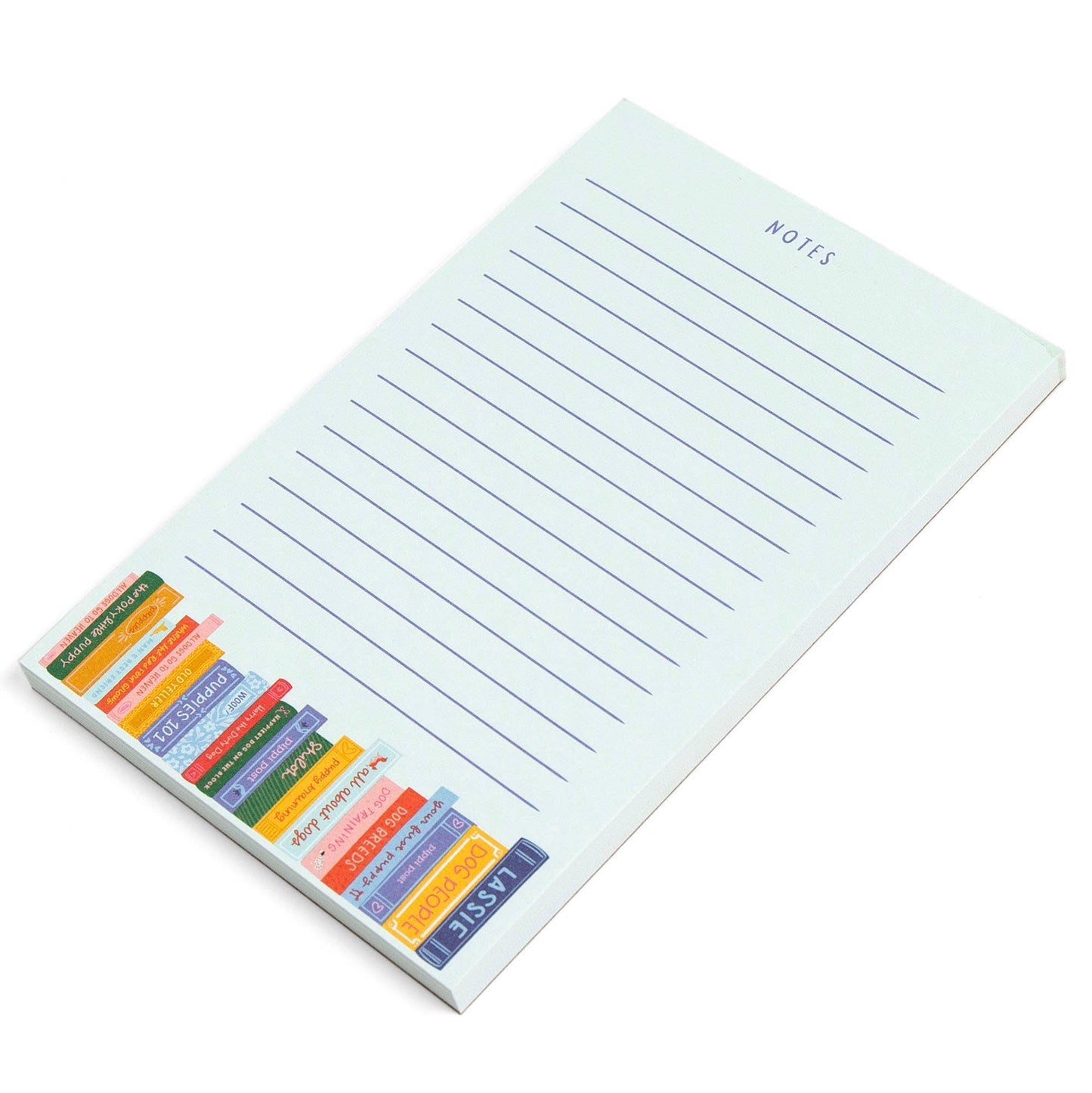 Dog Books 4x6 Notepad