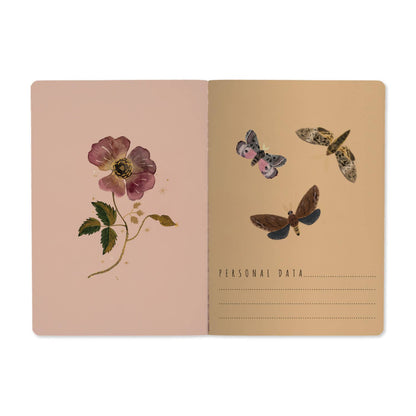 Butterflies and Night Flowers Notebook