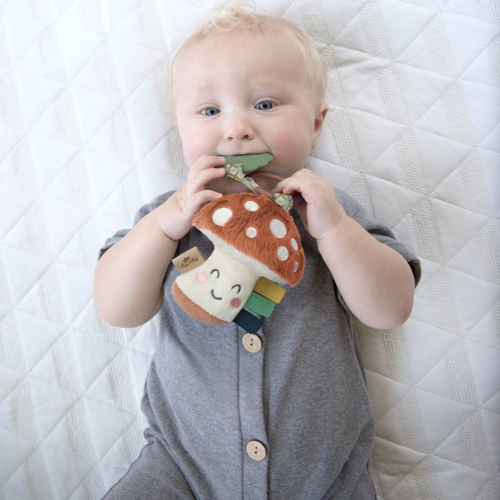 Itzy Pal™ Mushroom Plush + Teether