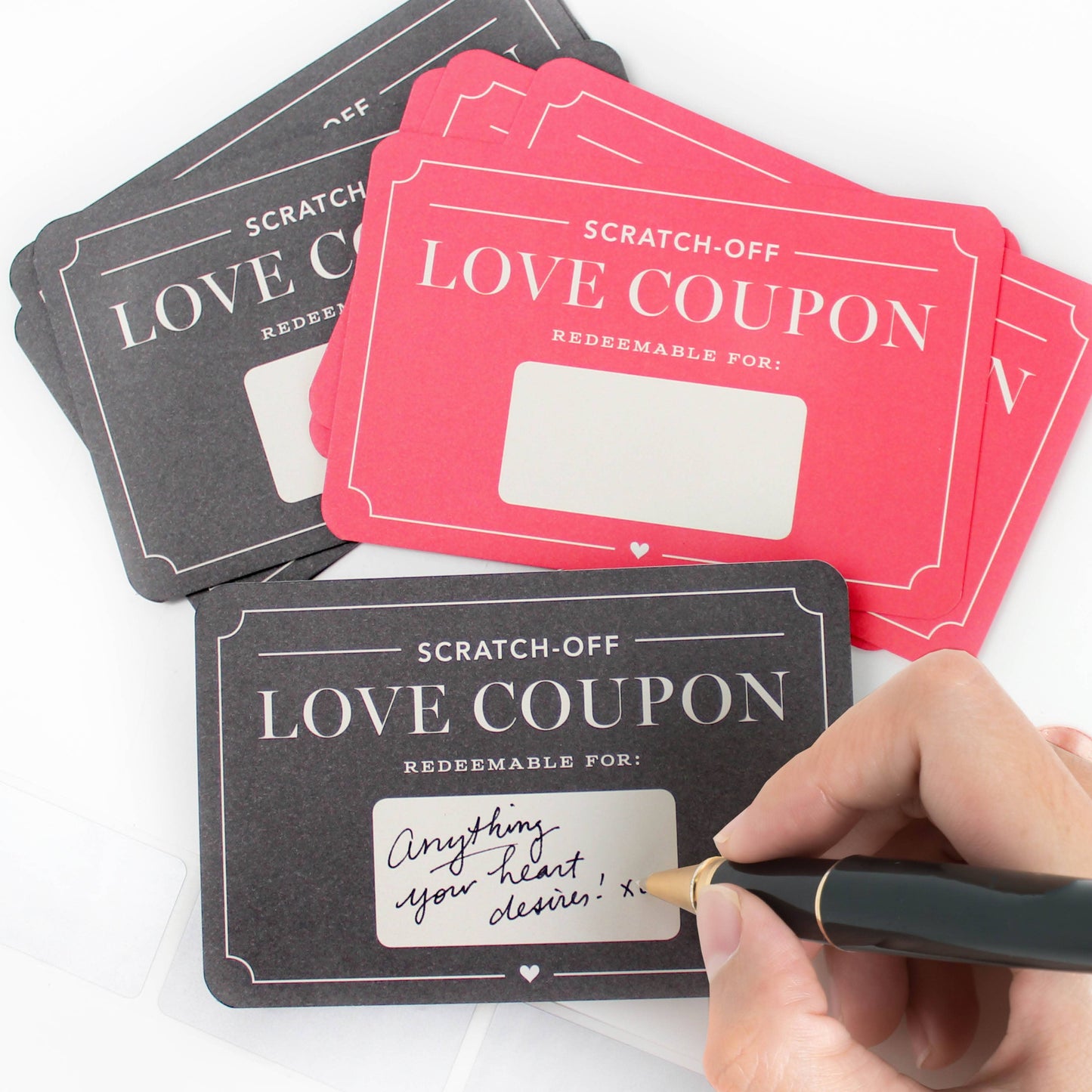 Scratch-off Love Coupons