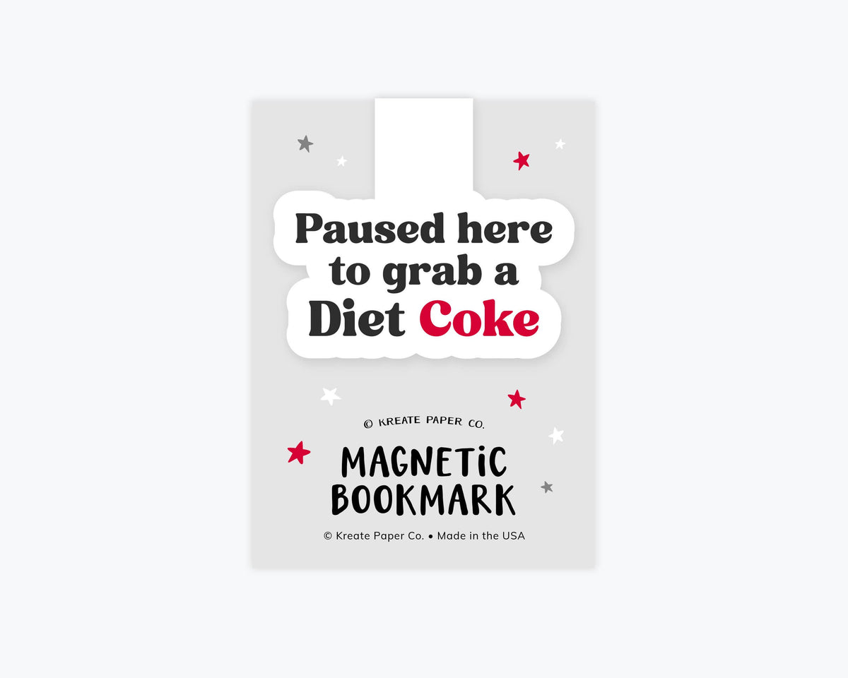 Diet Coke Bookmark