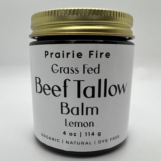 Beef Tallow Balm - Body Butter - Lemon