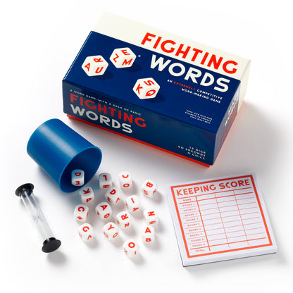 Brass Monkey Fighting Words Dice Game