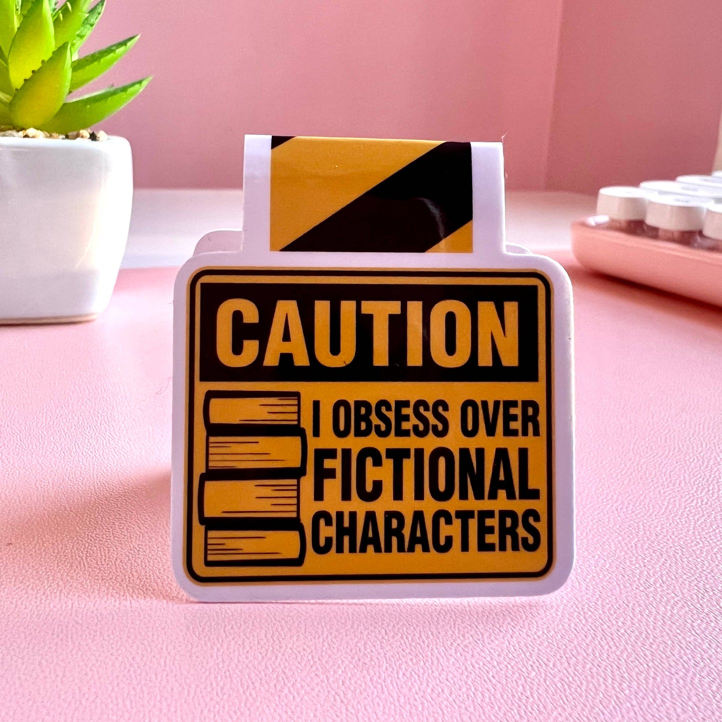 Fictional Characters Magnetic Bookmark