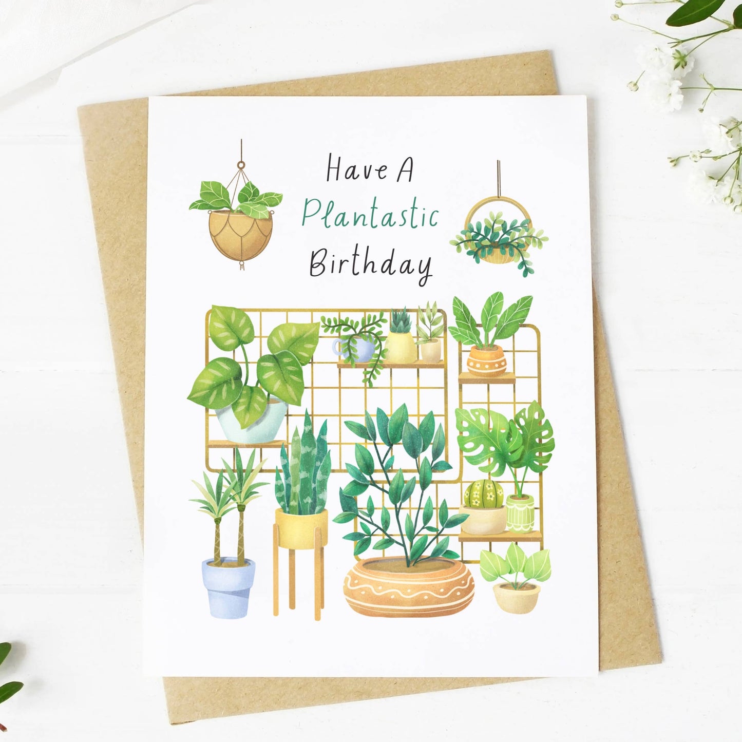 Have A Plantastic Birthday Greeting Card